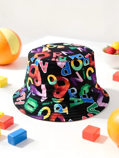 Royalfashion Pălărie tip bucket pentru copii Color Splash Bucket