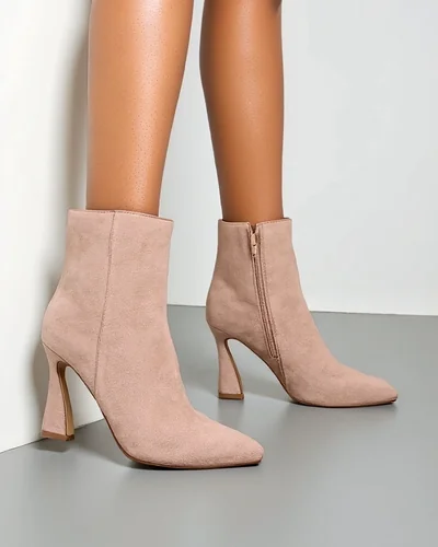 Botine cu toc stiletto pentru femei Dipezz