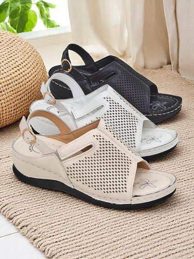 Royalfashion Sandalia di Dama ku Plataforma Abou Mira