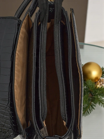 Geantă mică de damă din piele ecologică Tesic