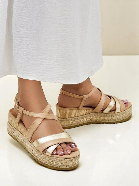 Royalfashion Sandale cu platformă pentru femei Eylaas