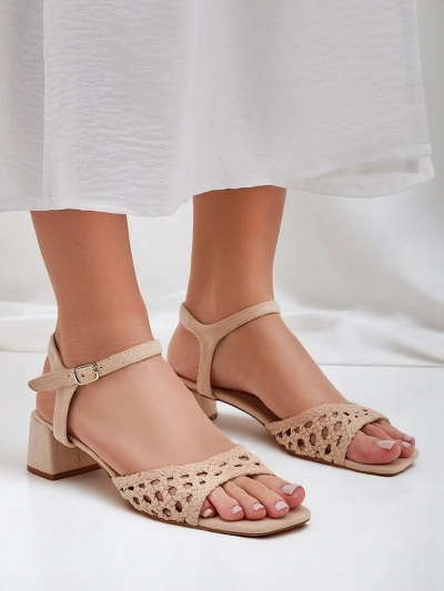 Sandale cu model deschis pentru femei Royalfashion Azopi