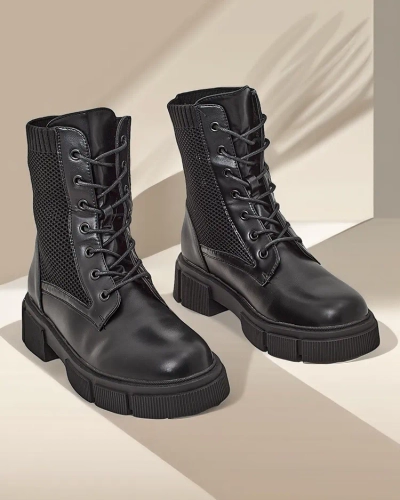 Ghete plate pentru femei, cu tocuri joase, Rowic