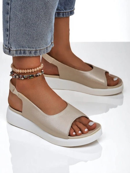 Royalfashion Sandale de damă cu talpă groasă Luna Shines