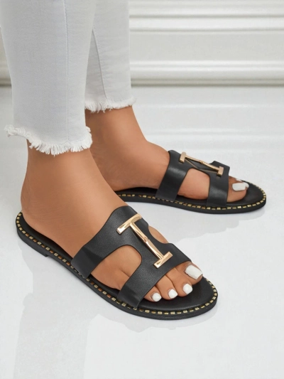 Royalfashion Sandale flat pentru femei Maya Louise