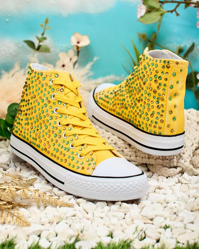 Royalfashion Adidași cu paiete pentru femei Shis