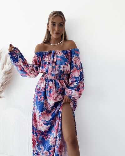 Royalfashion Rochie midi de damă cu model original