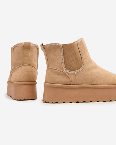 Royalfashion Boots a'la cizme de zăpadă pentru femei Ropoppo