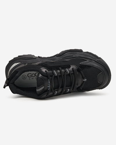 OUTLET Pantofi sport de dama negri pantofi sport cu plasa Dewinso - Incaltaminte