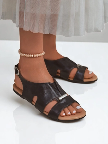 Royalfashion Papuci le romnienge kai si le platforma tele Solea Comfort