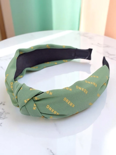 Royalfashion Bentiță de păr cu model împletit Grafity Boom