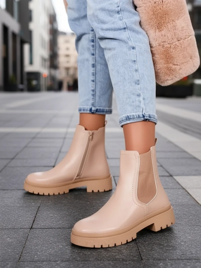 Royalfashion Cizme Dovivas din piele eko pentru femei