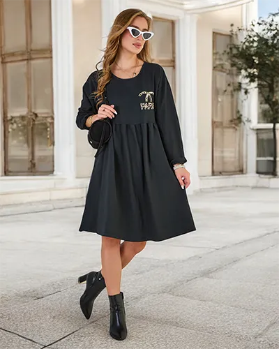 Royalfashion Rochie textilă pentru femei