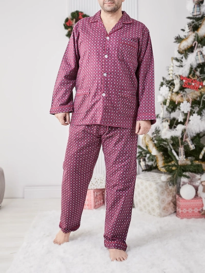 Pijama bărbați Royalfashion cu imprimeu