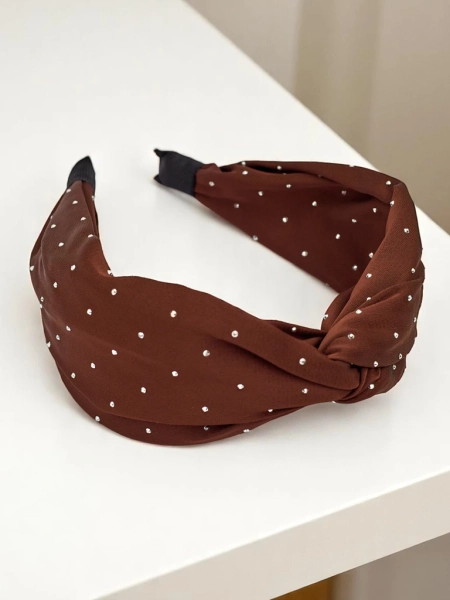 Royalfashion Bentiță cu pietre strălucitoare Shine Twist