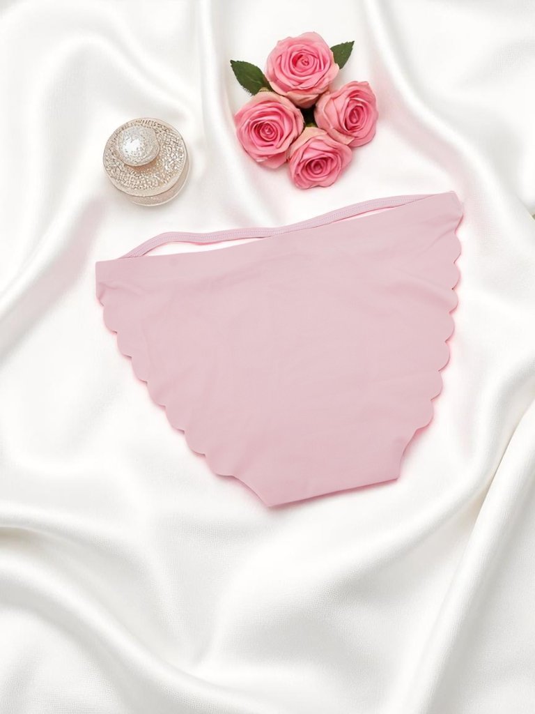 Royalfashion Chiloți tanga de damă cu tăietură laser și bretele decorative Edge Chic