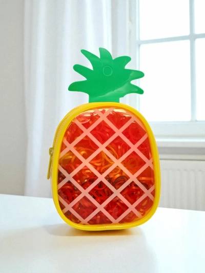 Royalfashion Wielokolorowe gumeczki silikonowe Ananas
