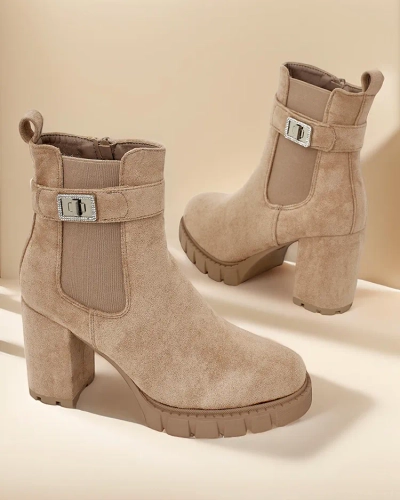 Ghetele de damă Royalfashion la nivelul gleznei pe postul Effo