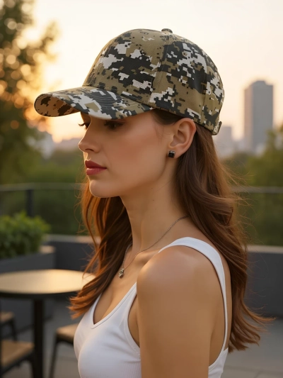 Royalfashion CamoFlex șapcă de baseball camuflaj