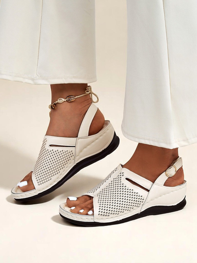Royalfashion Sandalia di Dama ku Plataforma Abou Mira