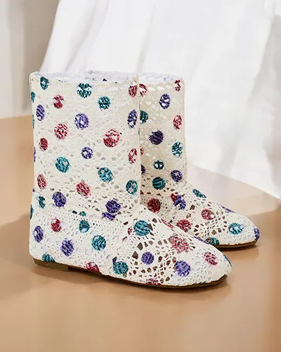 Royalfashion Cizme Misuti decupate pentru copii