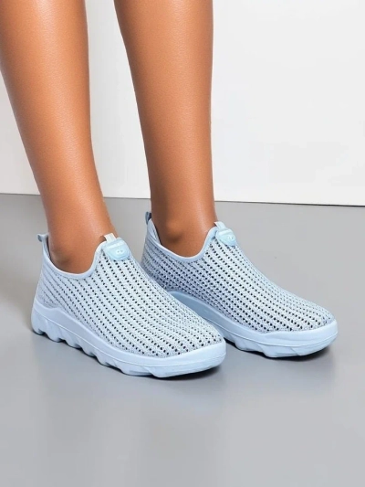 Pantofi sport din material pentru femei Royalfashion, tip slip-on Eraste