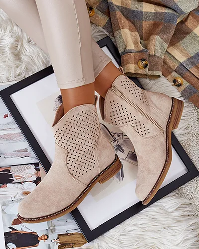 Royalfashion Cizme Toffas Openwork pentru femei