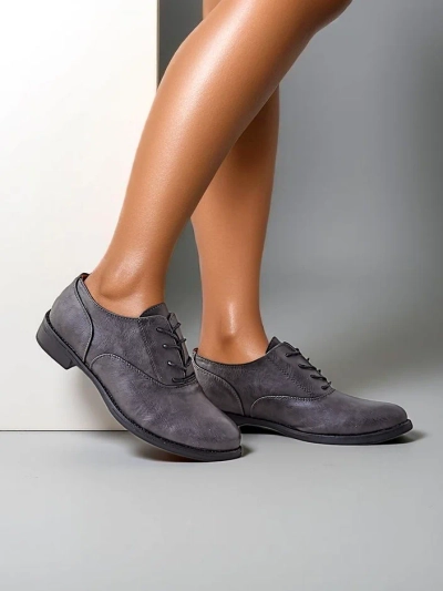 Royalfashion Pantofi plata pentru femei Gofe