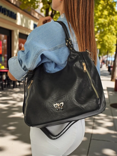 Borsa da Donna Nera Callista – Stile Classico e Praticità