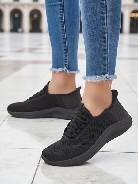 Royalfashion Adidași sport din material textil pentru femei Arrate