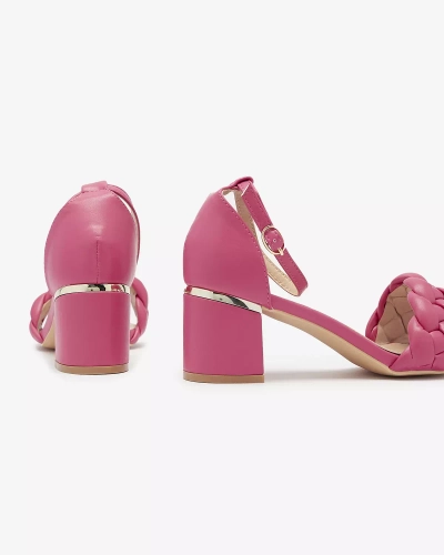 Fucsia sandale cu tijă pentru femei Marines - Încălțăminte