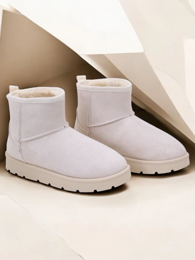 Royalfashion Cizme scurte asemănătoare cu cizmele de zăpadă pentru femei Belli