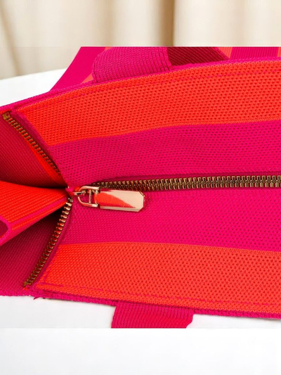Royalfashion Geantă din material textil Sunset Stripes