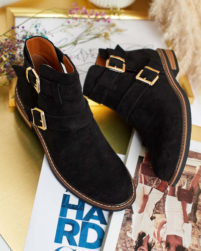 Royalfashion Cizme cu decupaj Geronsa pentru femei