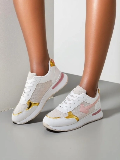 Adidașii sportivi Royalfashion pentru femei cu sclipici Berilane