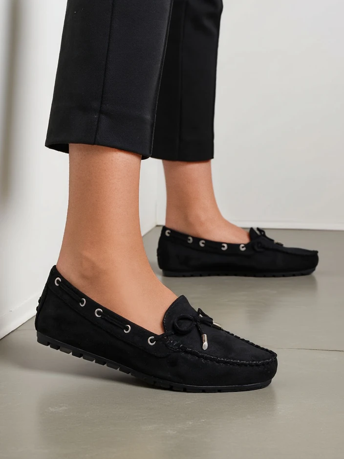 Mocasi din eco suede pentru femei Royalfashion Ziferte