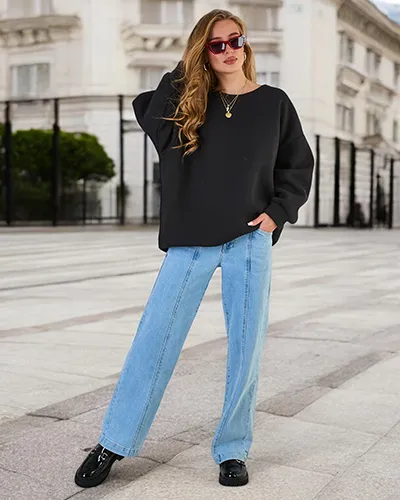 Royalfashion Hanorac oversize pentru femei