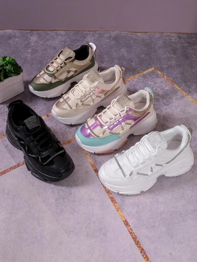 Royalfashion Sneakers colorate pentru femei Casiia