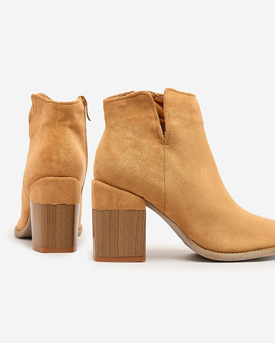 Royalfashion Cizme stiletto Teascir pentru femei Camel