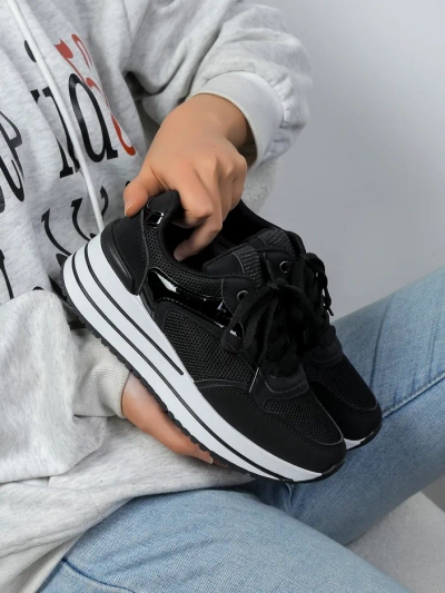Royalfashion Pantofi sport pentru femei pe platformă Revided