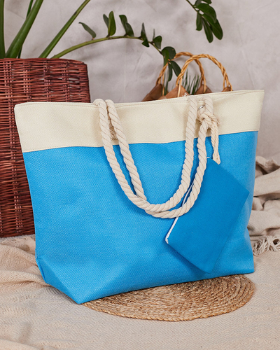 Royalfashion Geantă din țesătură cu model de vacanță pentru umăr