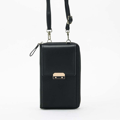 Mini portofel de dama neagra - Accesorii