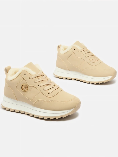 Royalfashion Pantofi sport pentru femei izolate bej Lahho