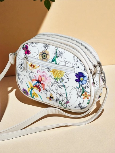 Royalfashion Geantă mică de damă din piele ecologică Floriana