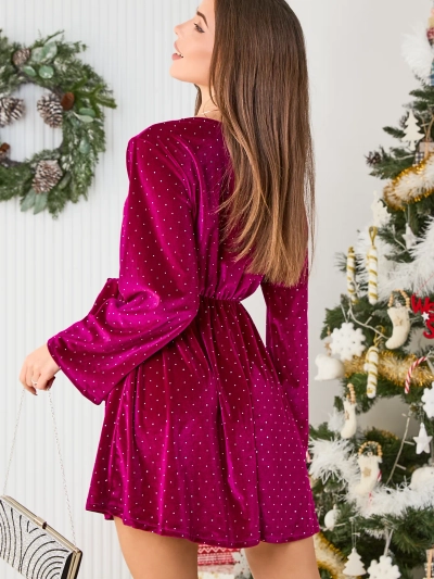 Rochie de damă Royalfashion cu strasuri