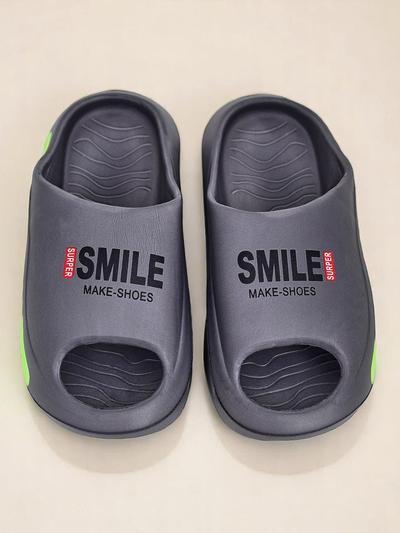 Royalfashion Papuci universali din cauciuc Super Smile