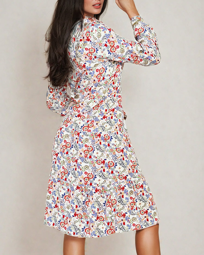 Royalfashion Rochie midi cu model pentru femei