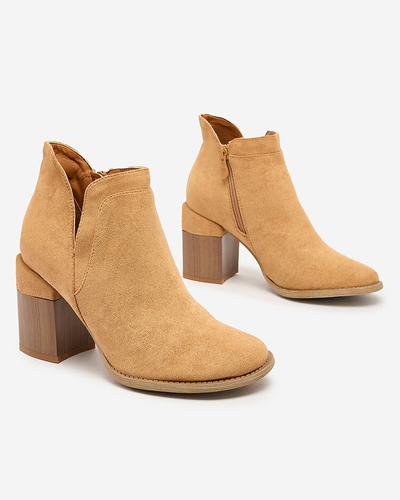 Royalfashion Cizme stiletto Ricteas pentru femei Camel