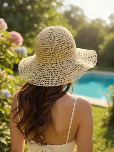 Royalfashion Pălărie de paie pentru femei Sunlita Belle