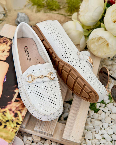 Royalfashion Mocasini de damă traforați Mill